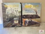 2 B&O Train Books
