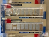 Lot of 5 Walthers RR cars