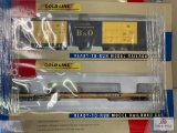 5 Walthers Gold Line RR cars