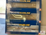 6 Walthers Main Line RR cars