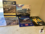 Lot of railroad books