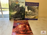 3 Books on Baltimore & Ohio Railroad
