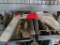 2 wire baskets of misc. trowels