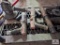 Contents of bottom shelf misc. tools