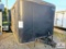 2001 US Cargo Black box trailer Approx. 24x8 VIN 4X4UPAZ291W002454 no title