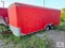 United Red box trailer Approx. 6 1/2x14 No Title