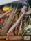 Flat of misc. tools