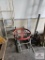 step stool & barrel dolly & jack stands