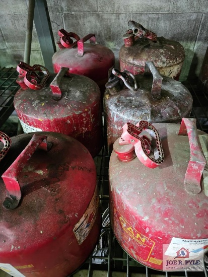 6 safety cans