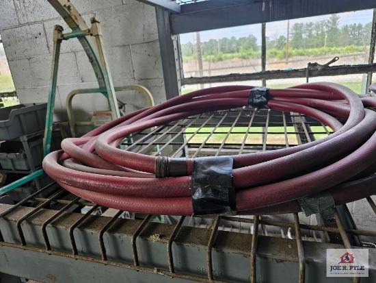 Heavy duty red water hose