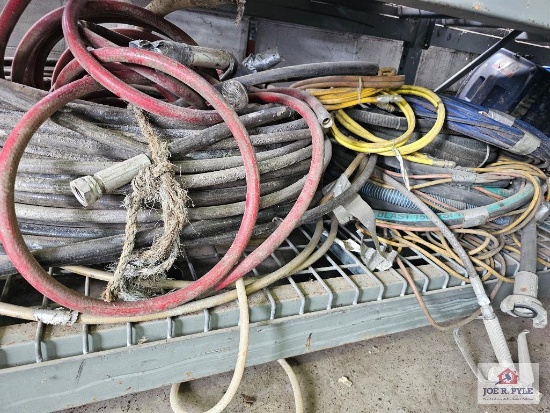 Assortment of hoses and cords