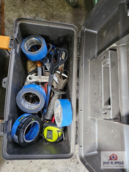 Toolbox with content