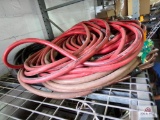 Assortment of water hoses