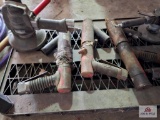 Contents of bottom shelf misc. tools