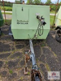 Sullair 185HDP0JD air compressor 1,535 hours SN# 004-137185