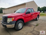 2010 ford f-150 extended cab VIN 1FTEX1EW5AFA78566 has title & Starts & showing 120874 miles