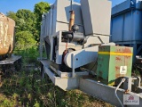 Murphy dust collector showing52287 hours S/N 09F34913 on Trailer No title