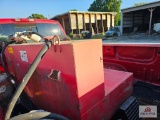 Red Diesel fuel tank
