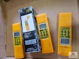 4 Mannix Psychrometer/ Thermohydrometers