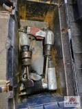 Air tools w/ black toolbox