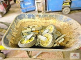 Wheelbarrow & scaffold wheels