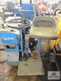 GPX10-18 shot blast machine model # GPX10-18 S/N 127