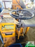 Nelco shot blast machine model #GPX12-25 S/N 72