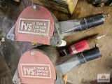 2 tvs heavy duty roto peen air power tools