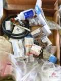 Flat of assorted Graco parts
