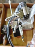 Flat of assorted tools