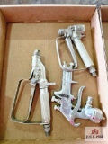 Flat of sprayer guns