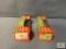2 Original Jo/han Models Inc. boxes for a 1957 Plymouth - BOX ONLY