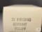Original Promotional Box 1973 Firebird, Sunlight Yellow in color - BOX ONLY
