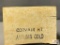 Original Promotional Box 1963 Chevrolet Corvair Hardtop, Autumn Gold in color - BOX ONLY