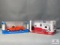 First Gear 1968 Chevrolet C 10 Truck Die Cast Metal w/box & Airflyte Shasta Model Trailer