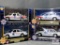 4 MotorMax Die Cast Metal Police Cars