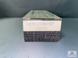 1963 Chevrolet Impala Hardtop Dealership Promotional Model Box Only - Cordovan Brown in color