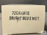 Original Box 1972 Chevrolet Camaro, Bright Blue in color - BOX ONLY