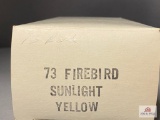 Original Promotional Box 1973 Firebird, Sunlight Yellow in color - BOX ONLY