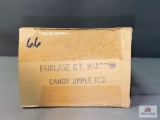 Original Promotional Box 1966 Fairlane GT Hardtop, Candy Apple Red in color - BOX ONLY