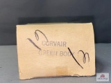 Original Promotional Box 1961 Corvair, Green in color - BOX ONLY