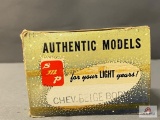 Original SNP Model Car Retail Box 1960 Chevy, Beige in color - BOX ONLY