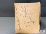 Original Promotional Box 1959 Ford Fairlane 500 Hardtop, Bally Bronze & Desert Beige in color - BOX