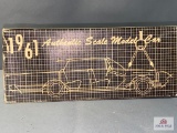 Authentic Scale Model Car Original Box 1961 Corvair - BOX ONLY