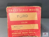 Original AMT Model Car Box 1953 Ford, Silvertone & Gray in color - BOX ONLY