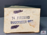 Original Promotional Box 1974 Firebird - BOX ONLY