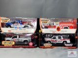 Matchbox Collectibles Collector Model Trucks including a 1999 Ford S-Series KME Fire Truck, a 2000