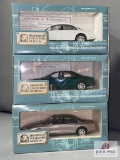 3 Book Filled Collector's Guild Inc. Model Cars including 2 1997 Oldsmobile Aurora & 1996 Oldsmobile
