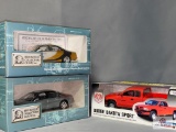 2 Book Filled Collector's Guild Inc. Model Cars including 2 1996 Oldsmobile Aurora & Lindberg 1998