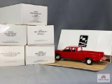6 AMT Model Trucks including a '95 Chevrolet 3500, '94 S-10, '96 3500, '93 1500 Extended Cab & '96